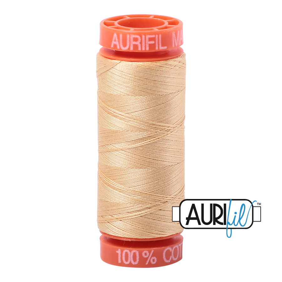 6001 LIGHT CARAMEL 50 WT MAKO COTTON SMALL SPOOL | 200 MT.