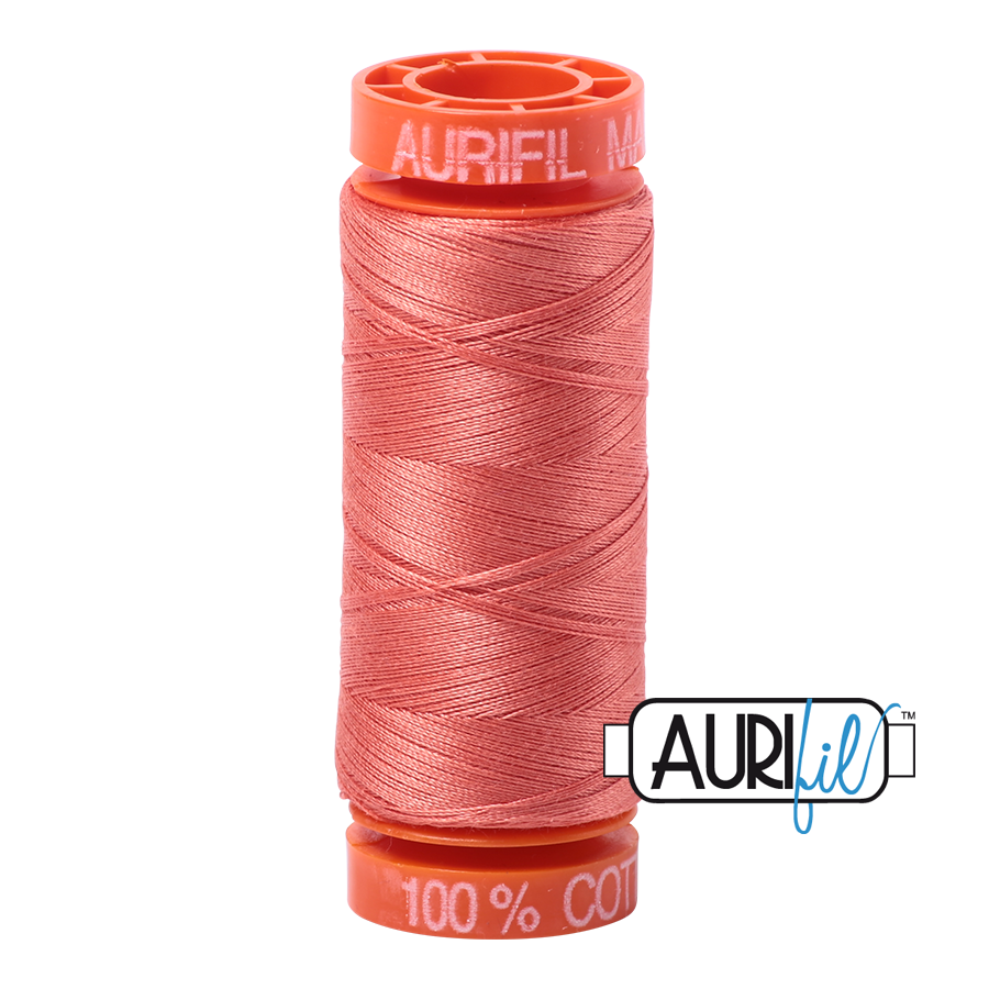 6729 TANGERINE DREAM 50 WT MAKO COTTON SMALL SPOOL | 200 MT.