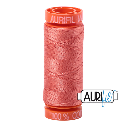 6729 TANGERINE DREAM 50 WT MAKO COTTON SMALL SPOOL | 200 MT.