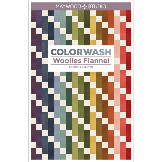 CC-MAS-COLW Color Wash Woolies Flannel by Bonnie Sullivan for Maywood Studio