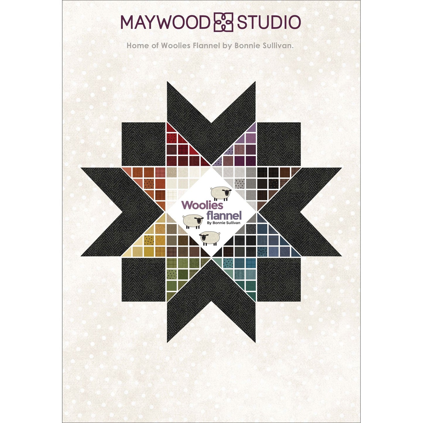 CC-MAS-WOF Woolies Flannel by Bonnie Sullivan for Maywood Studio