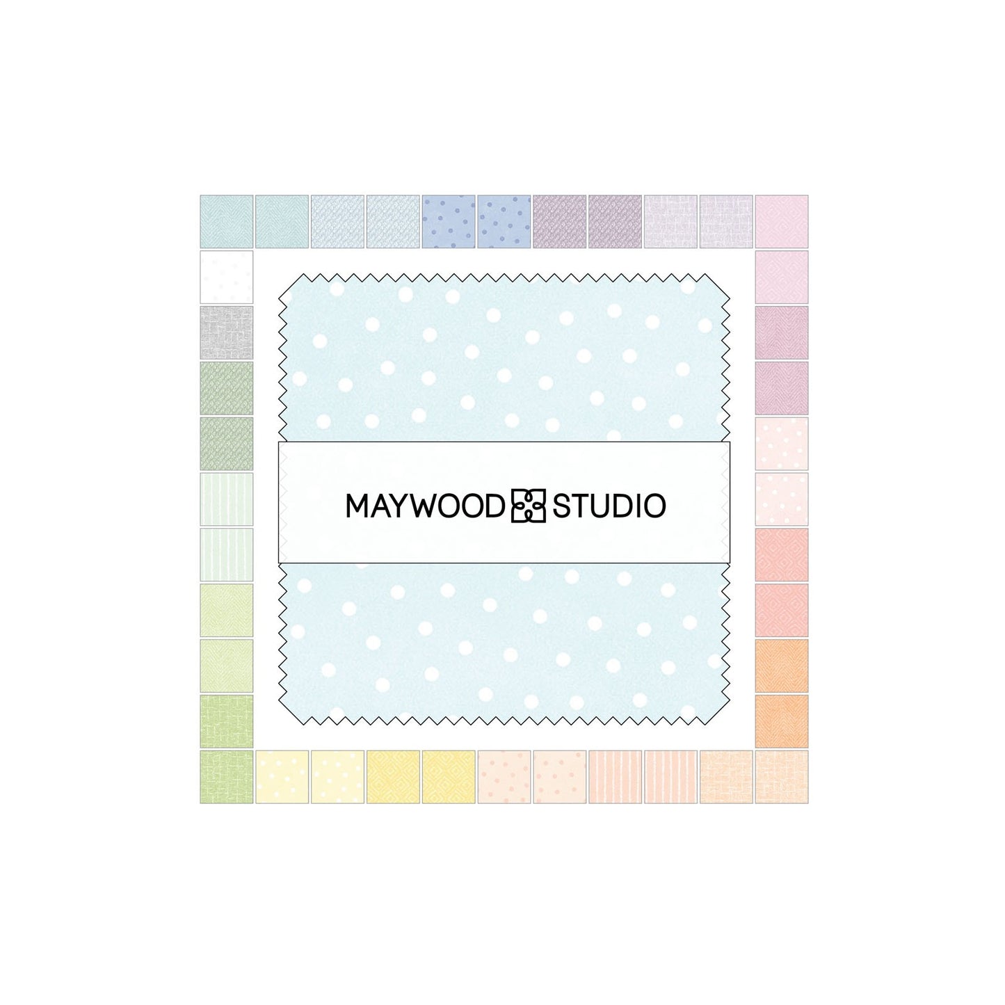 CP-MASLILF Woolies Flannel - Little Lambies by Bonnie Sullivan for Maywood Studio