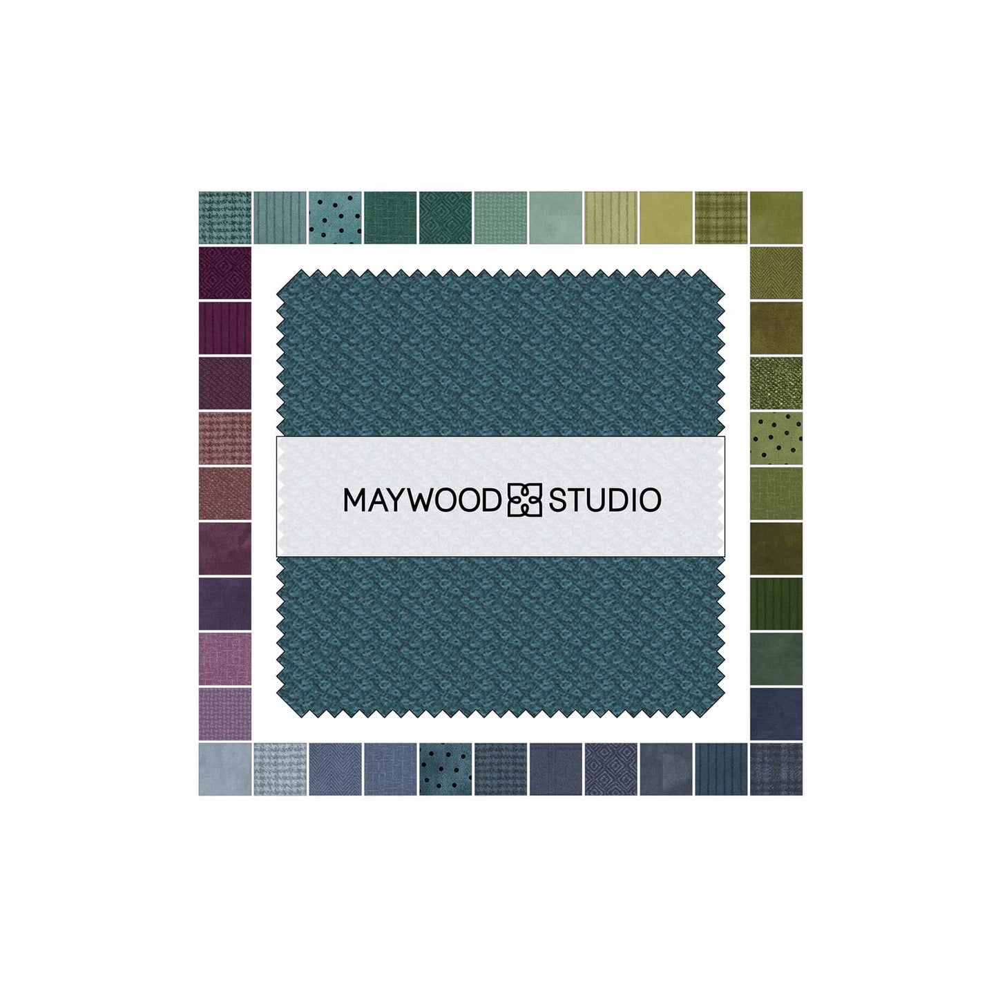 CP-MASWOF-GEMS Woolies Flannel by Bonnie Sullivan for Maywood Studio
