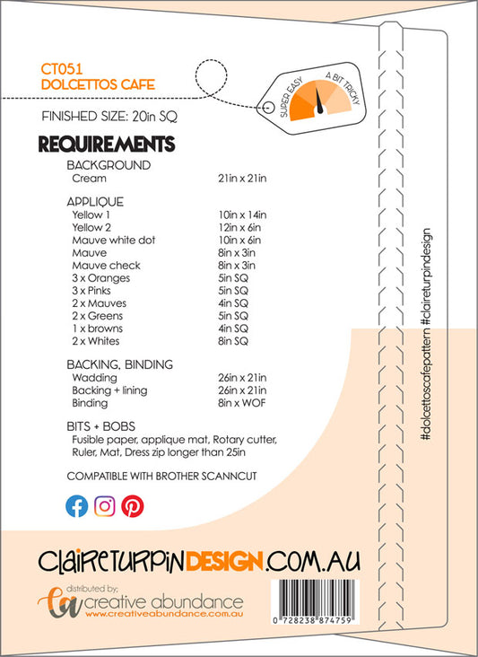 CT051 DOLCETTOS CAFE