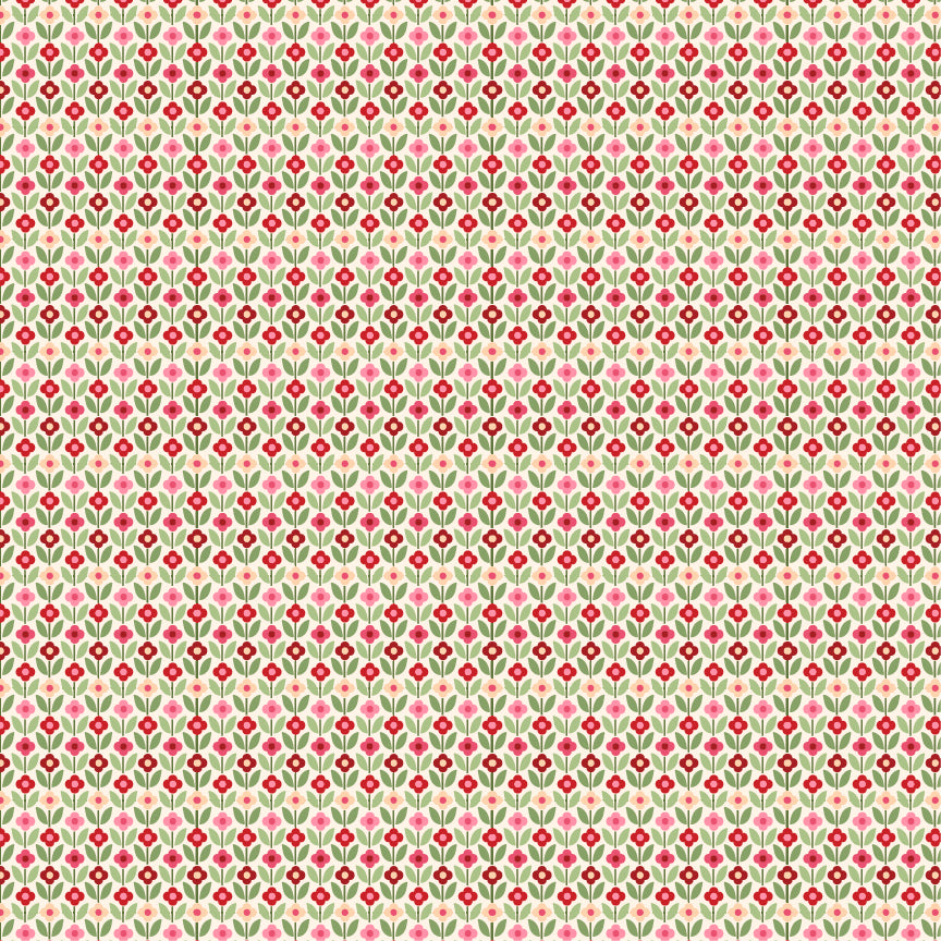 CH271204 Cuckoo Christmas Folkie Blooms