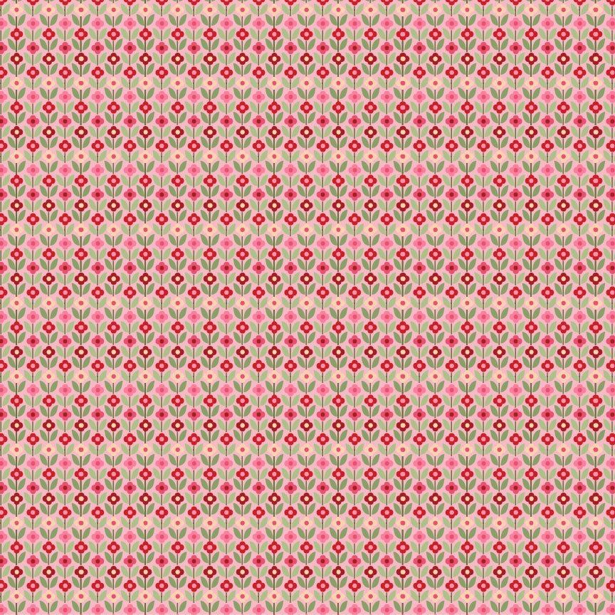 CH271205 Cuckoo Christmas Folkie Blooms