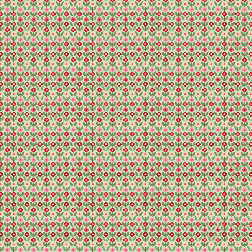 CH271206 Cuckoo Christmas Folkie Blooms