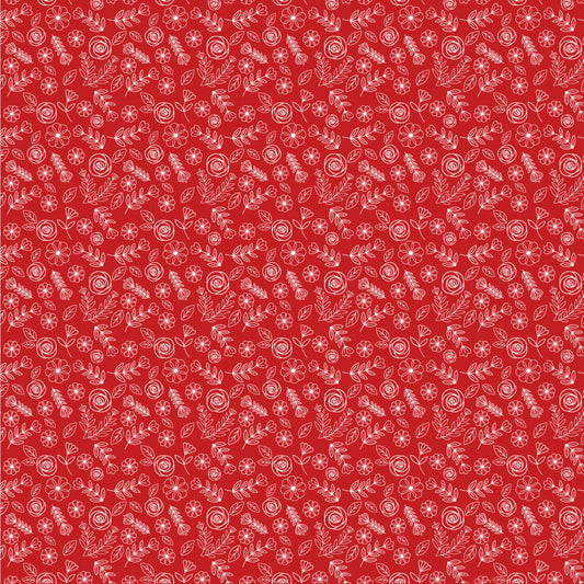 CH271208 Cuckoo Christmas Tossed Bloomers