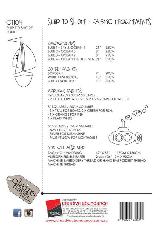 CT104 SHIP TO SHORE - A4