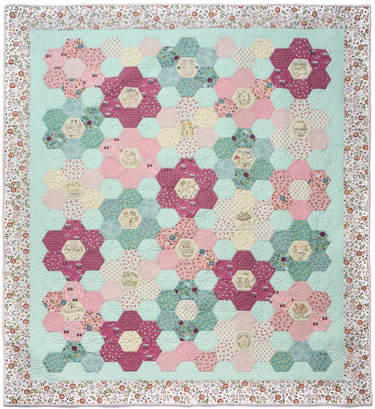 D358 WILLOWBROOK HEXIE QUILT