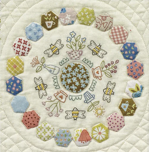 D391 OWL & HARE HOLLOW QUILT