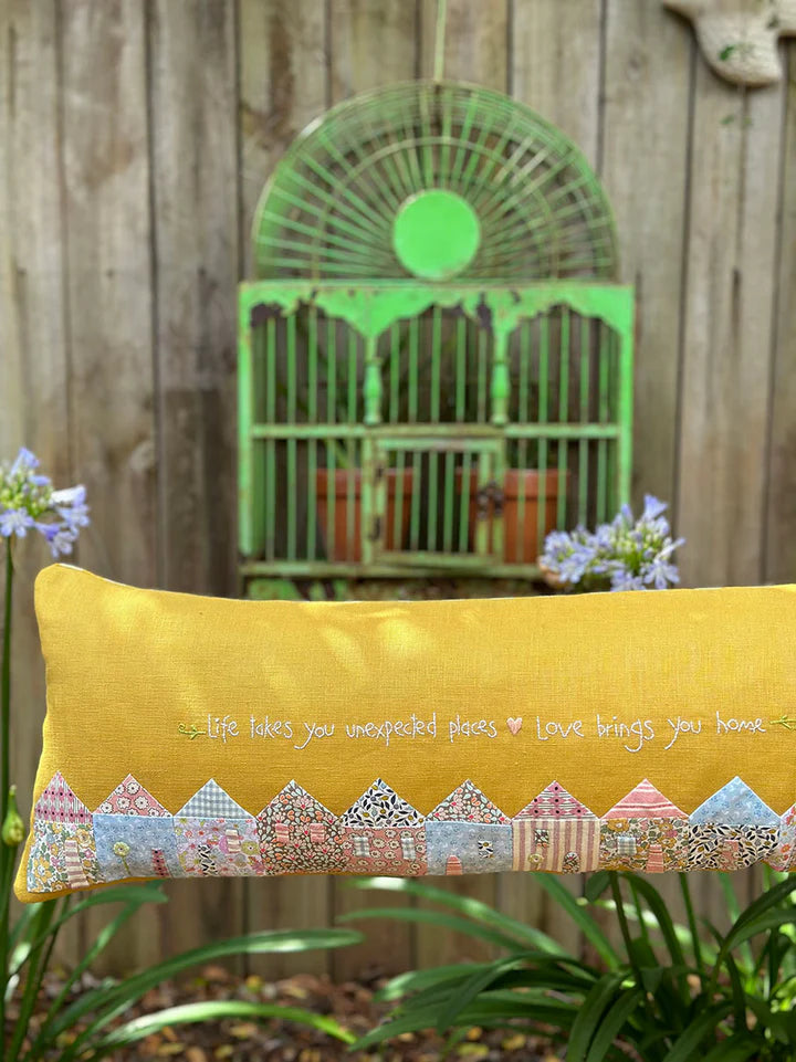D395 LOVE BRINGS YOU HOME CUSHION