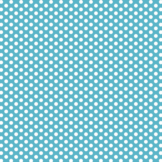 DV3043 FUNDAMENTALS 1/4 SPOT BARRIER BLUE