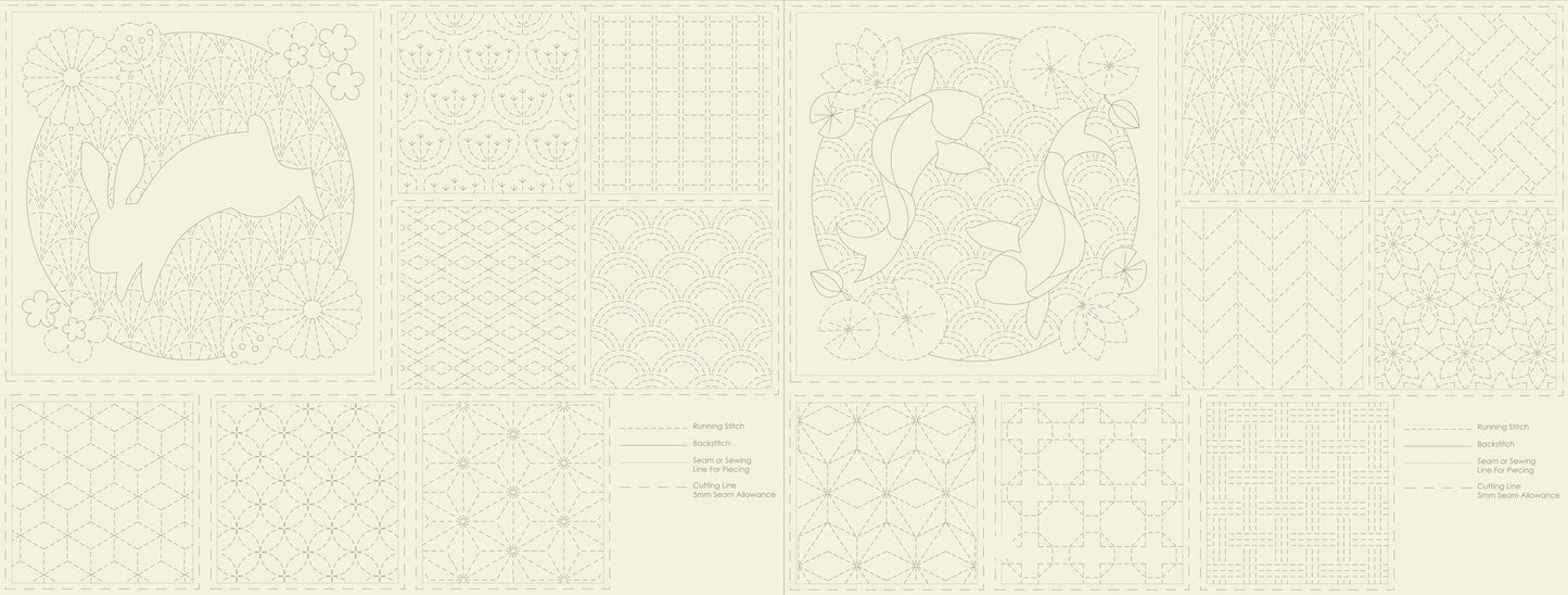 DV4050 SASHIKO PANEL NEUTRAL