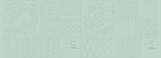 DV4055 SASHIKO PANEL CLOUD