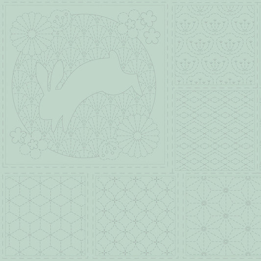 DV4055 SASHIKO PANEL CLOUD