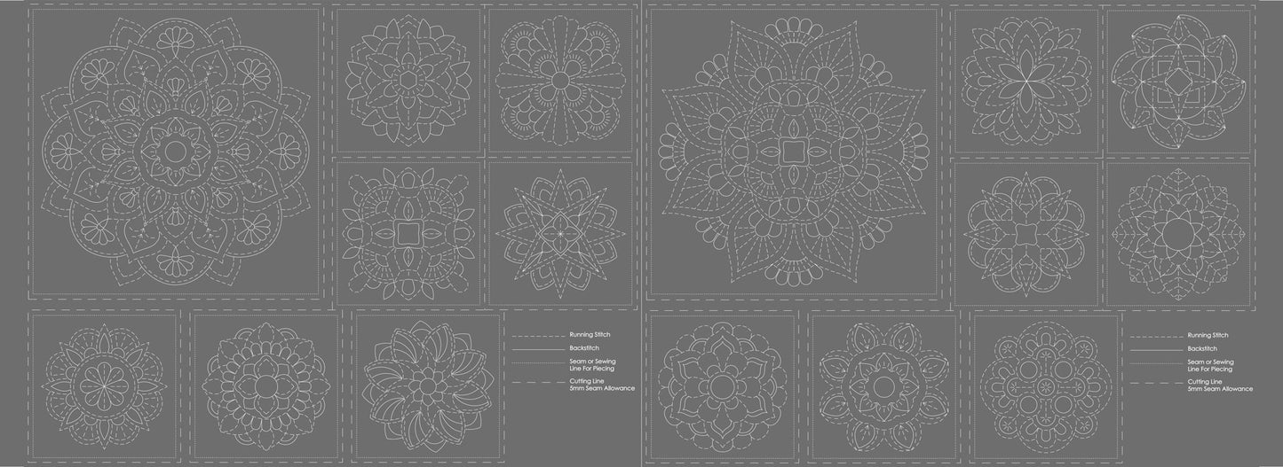 DV4066 MANDALA PANEL STEEL