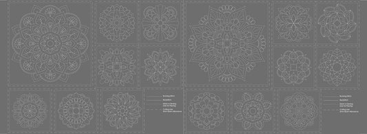 DV4066 MANDALA PANEL STEEL