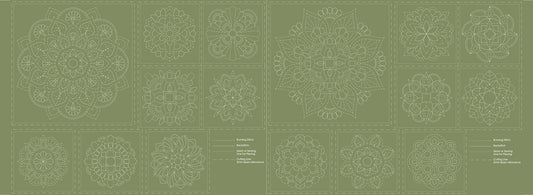DV4067 MANDALA PANEL JUNGLE NIGHTS
