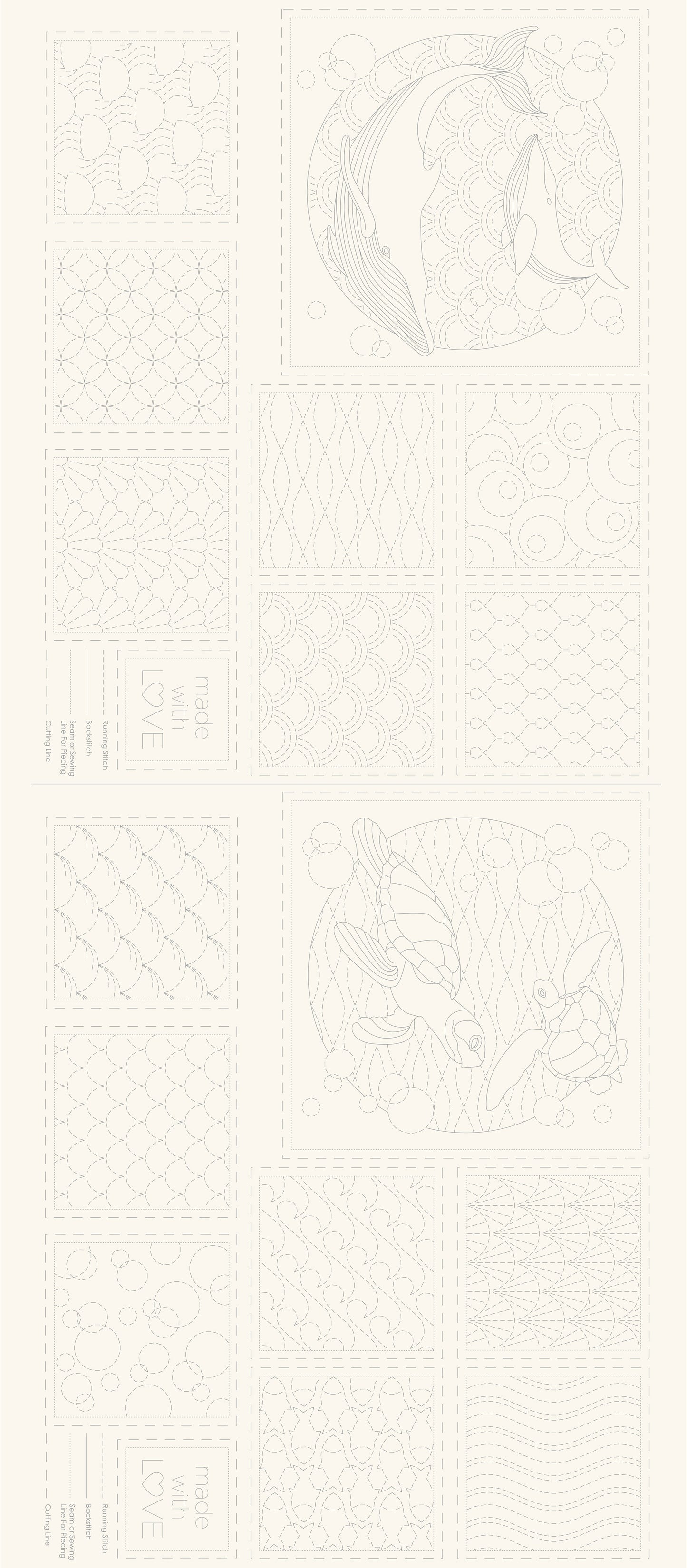 DV4090 OCEAN SASHIKO NEUTRAL