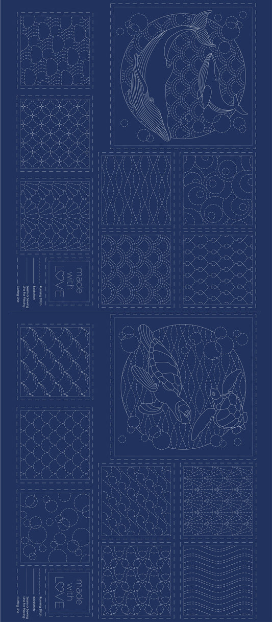 DV4091 OCEAN SASHIKO NAVY