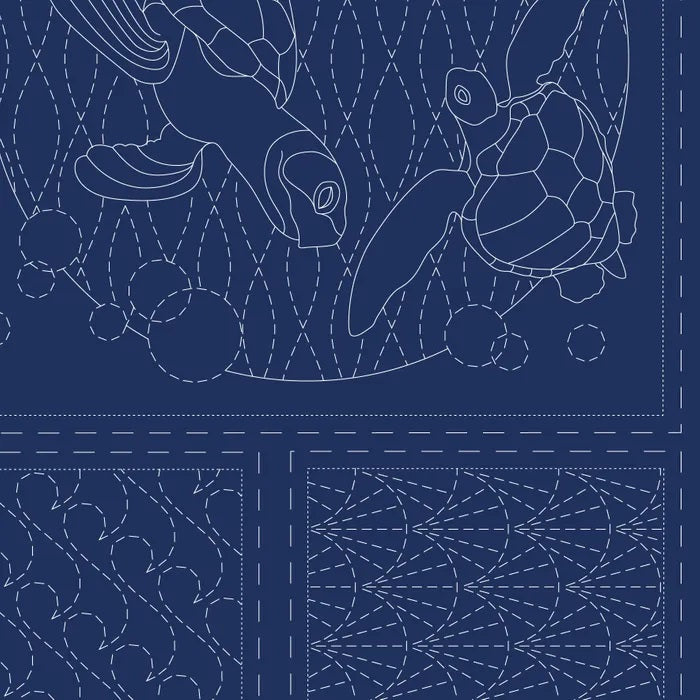 DV4091 OCEAN SASHIKO NAVY