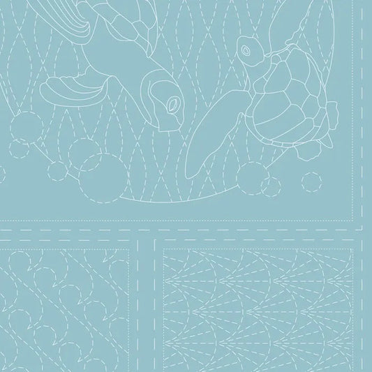 DV4092 OCEAN SASHIKO BLUE LAGOON