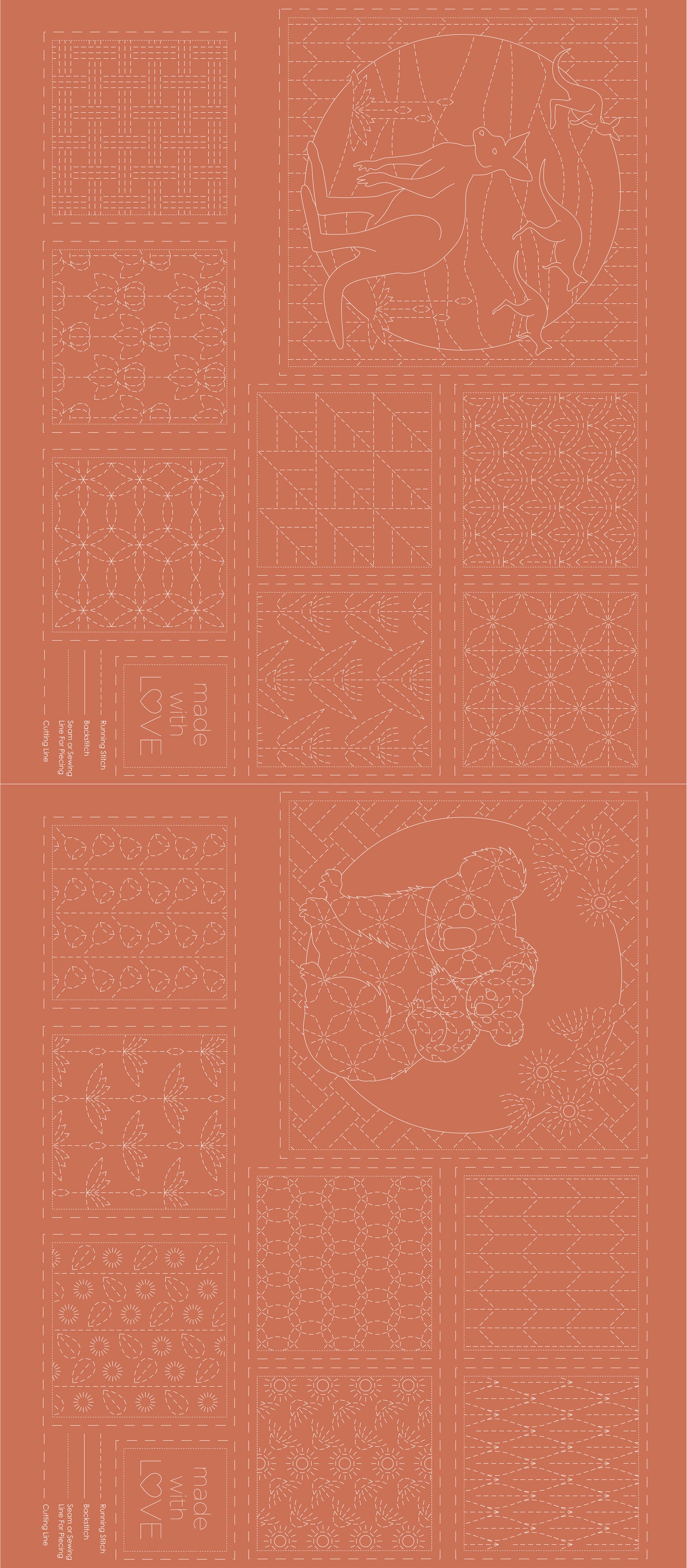 DV4097 FAUNA SASHIKO CLAY