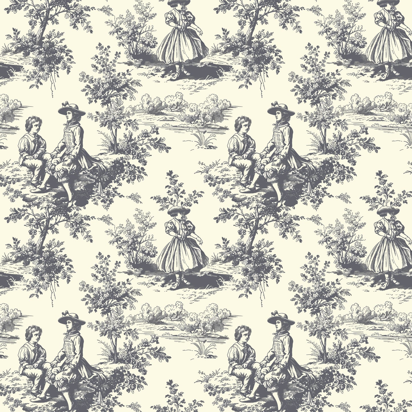 DV6623 TOILE DE JOUY