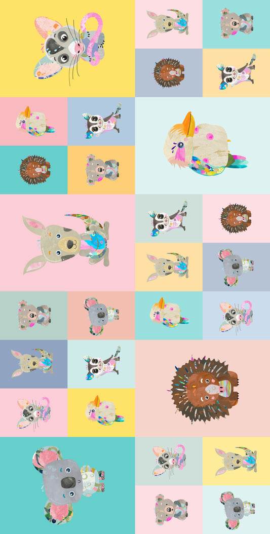 DV6775 CRAFTY CLAWS POSTCARD