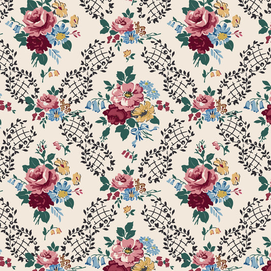 DV6811 FORGET-ME-NOT ROSE PENELOPE CREAM