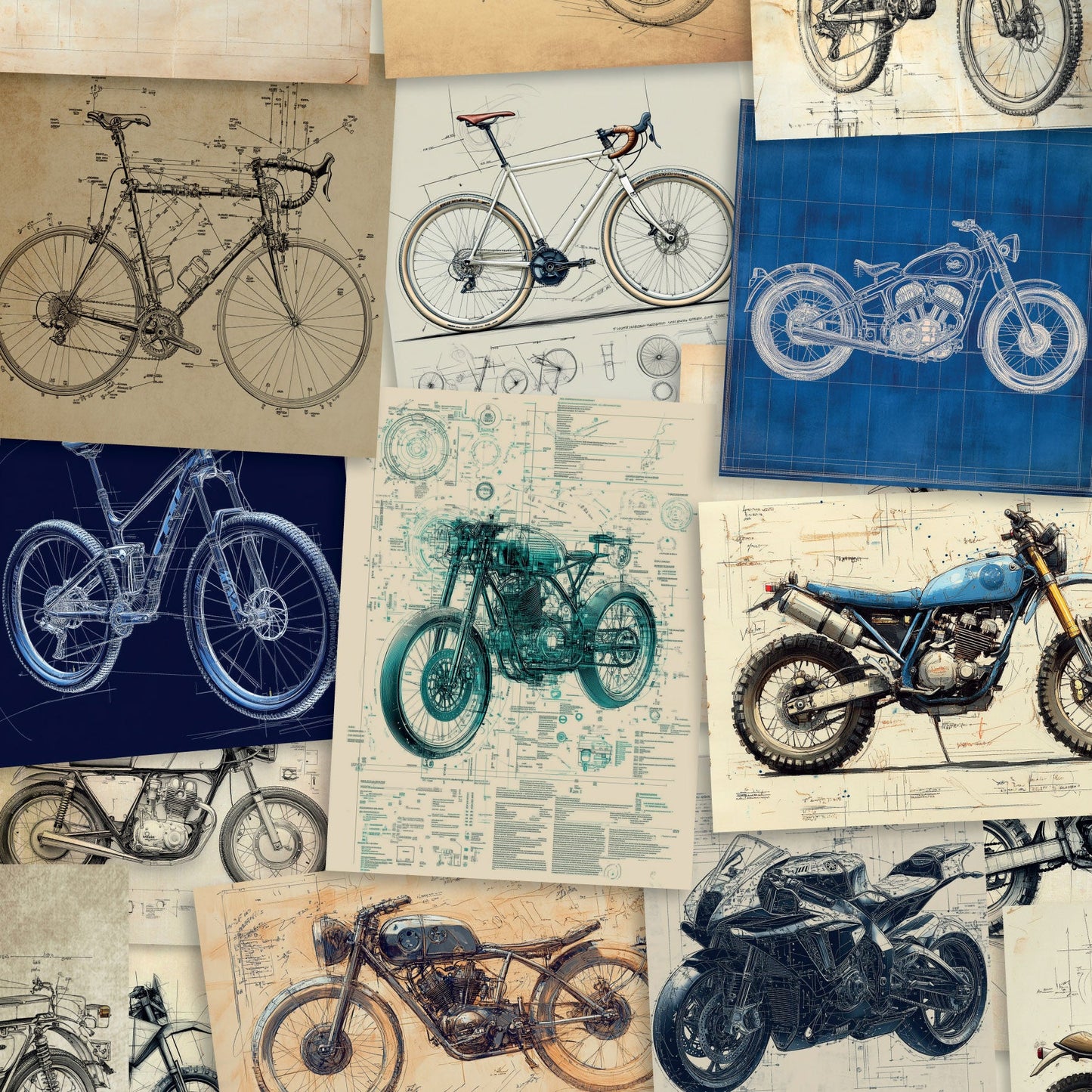 DV6882 UNO VINTAGE BIKE