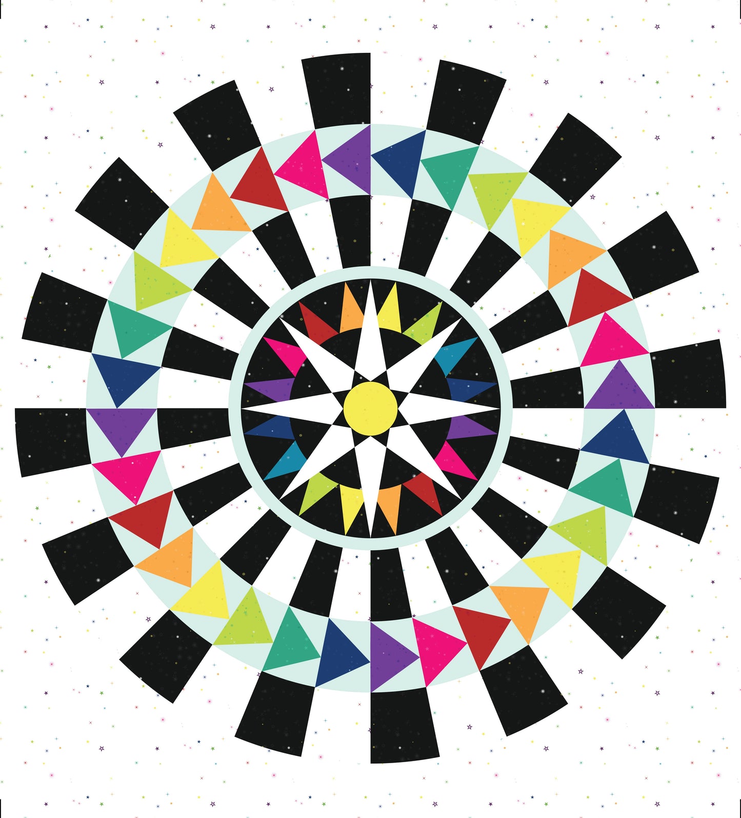 DV7002 QUILT WIZZARDRY SPARKLE PANEL