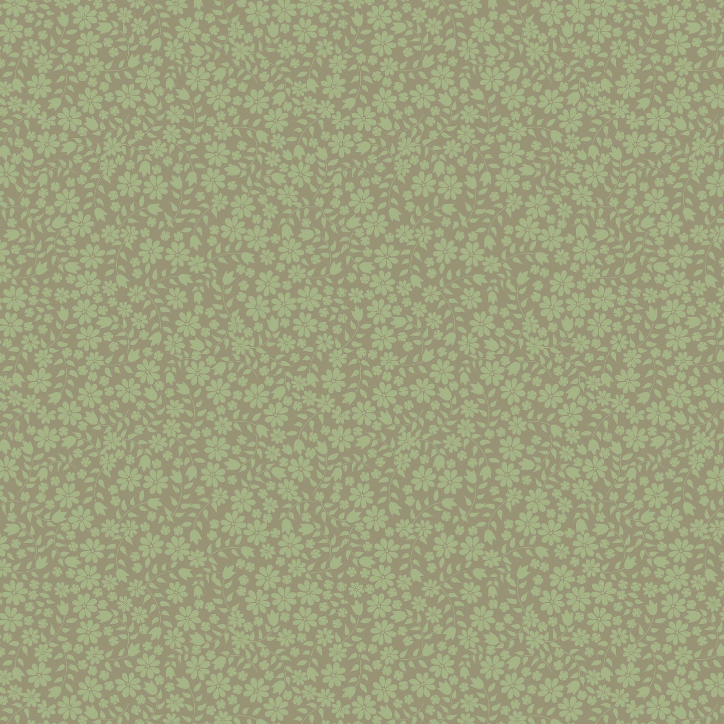 DV7306 Molly & May Green Ditsy