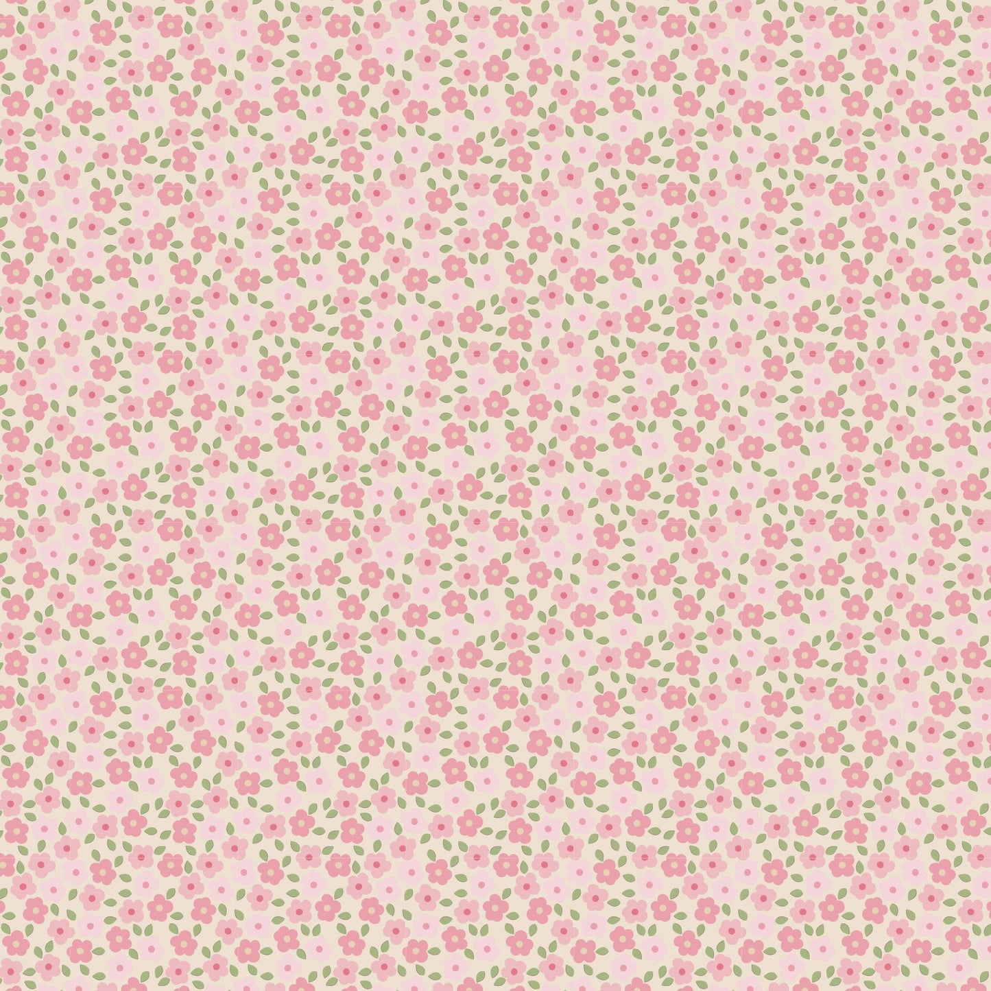 DV7321 Molly & May Ditsy Floral Cream