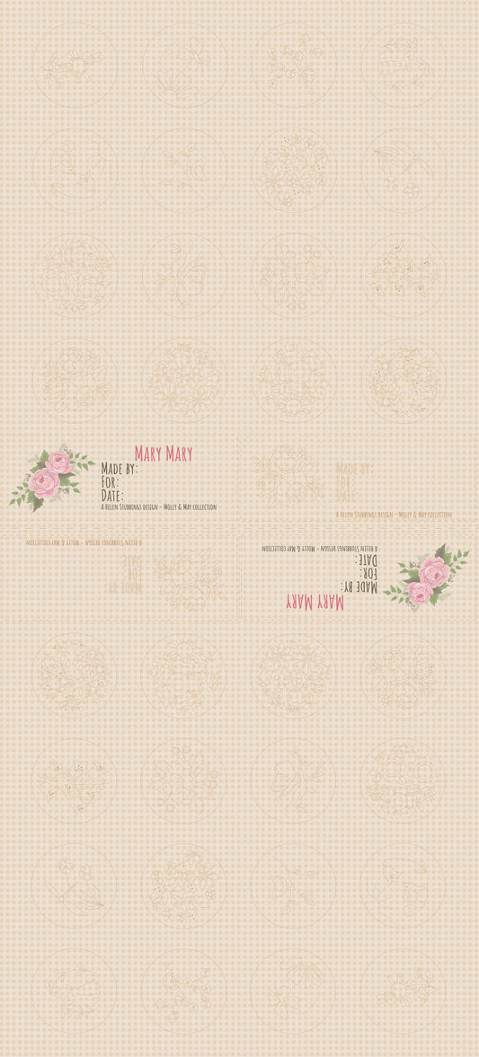 DV7323 Molly & May Stitchery Panel