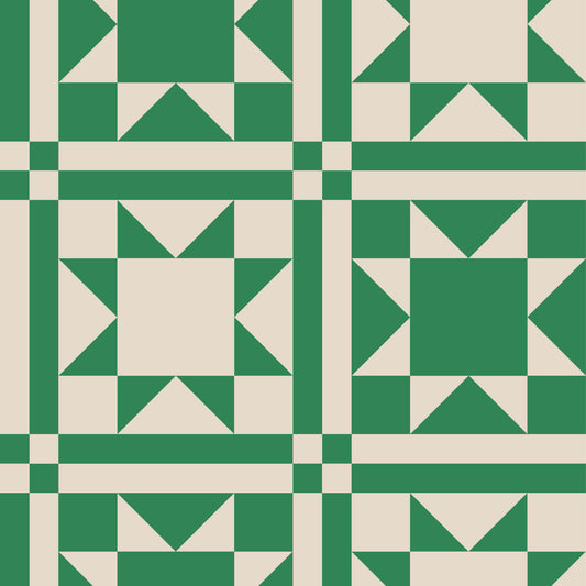 DV7461 Patched Together Green