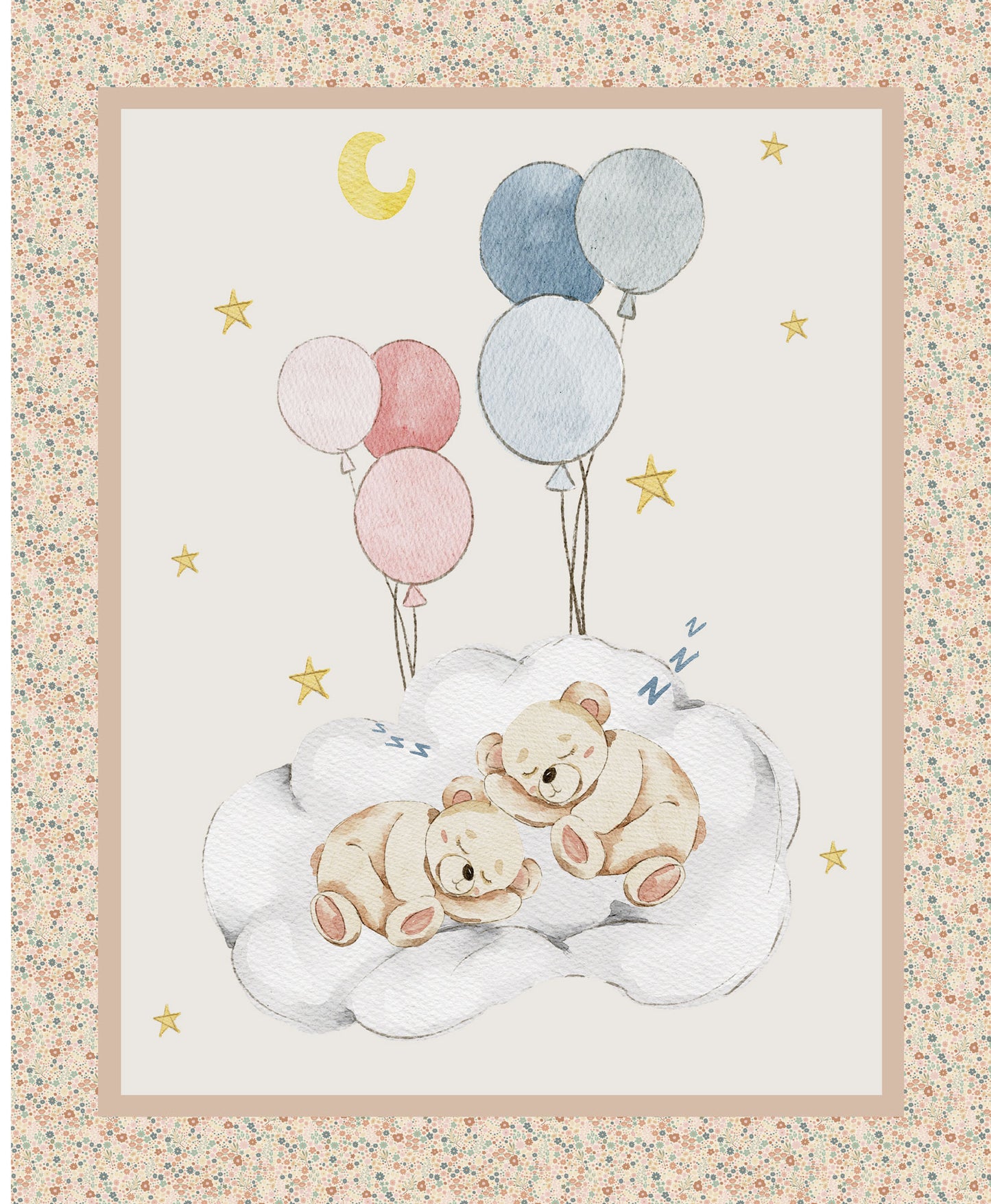 DV7891 Cot Panels Bed Buds Panel