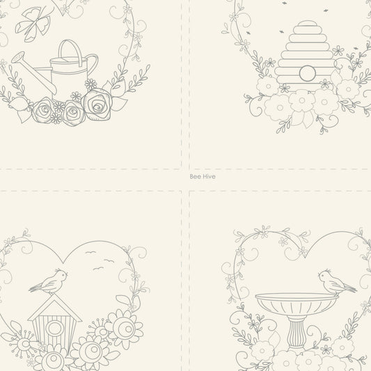 DV7896 Make It Sew Stitchery Panel