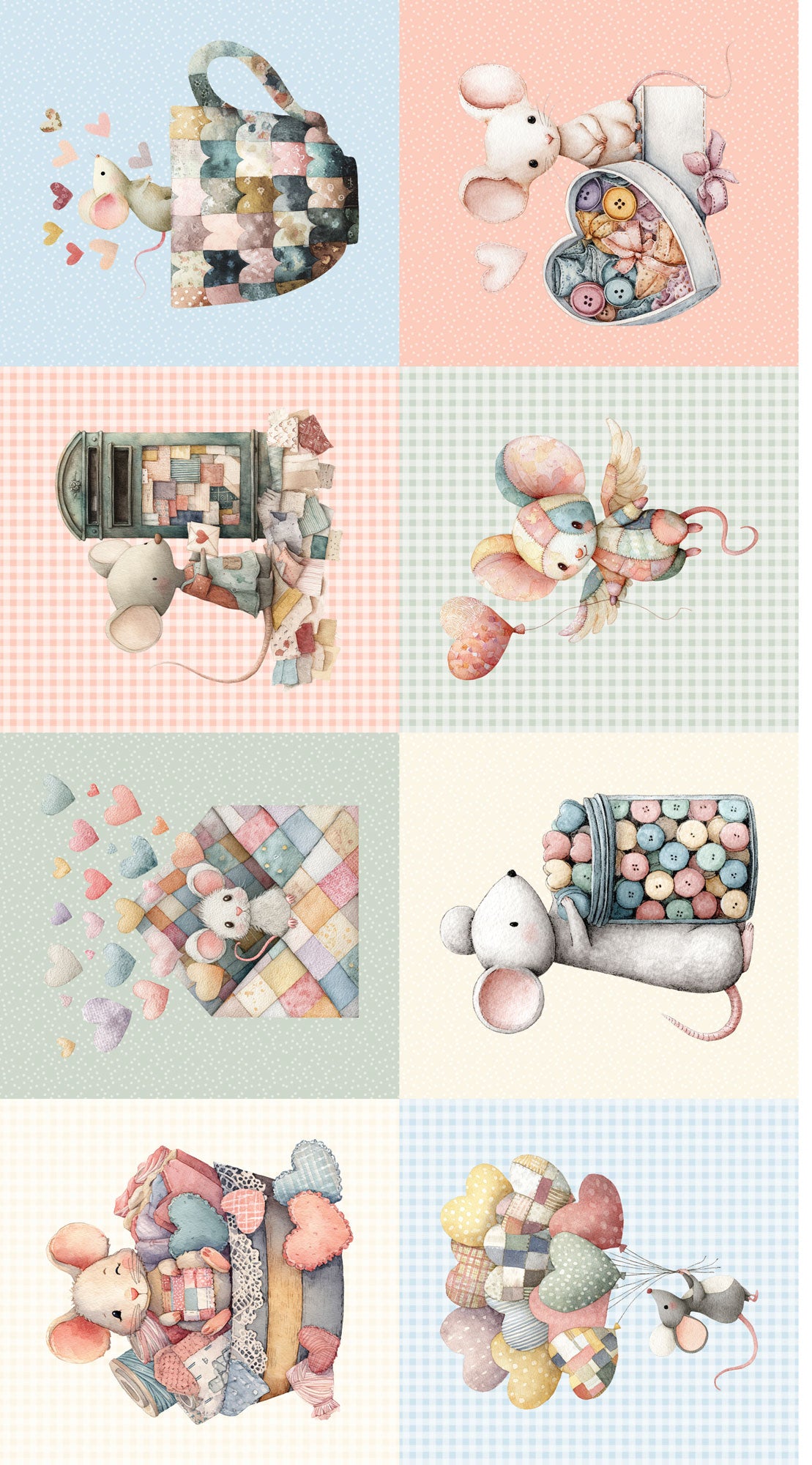 DV8130 Of Mice & Thread Panel