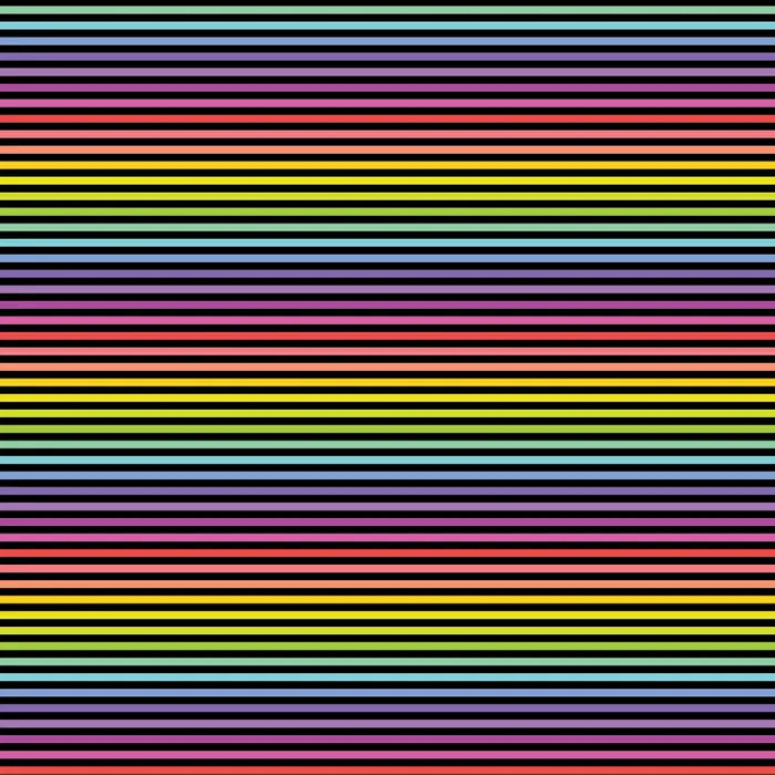DVBB2800 BIAS 25MM 1/8 STRIPE BLACK RAINBOW