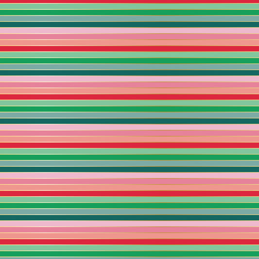 DVC1201 Stripes And Checks The Stripe Metallic 1/2 Inch