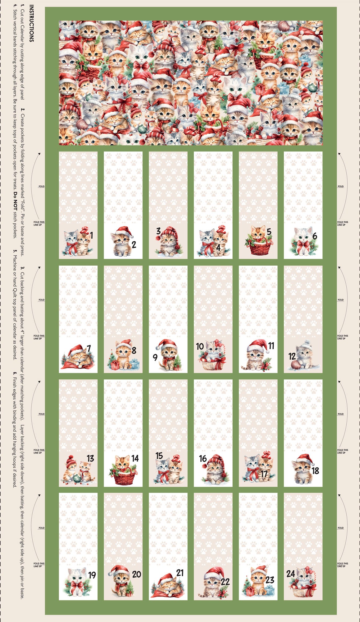 DVC1228 Santa Paws Kitten Advent