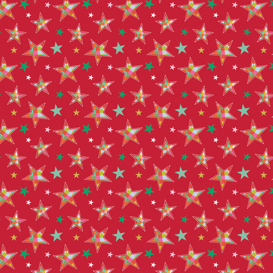 DVC1239 Holly Jolly Checkered Stars