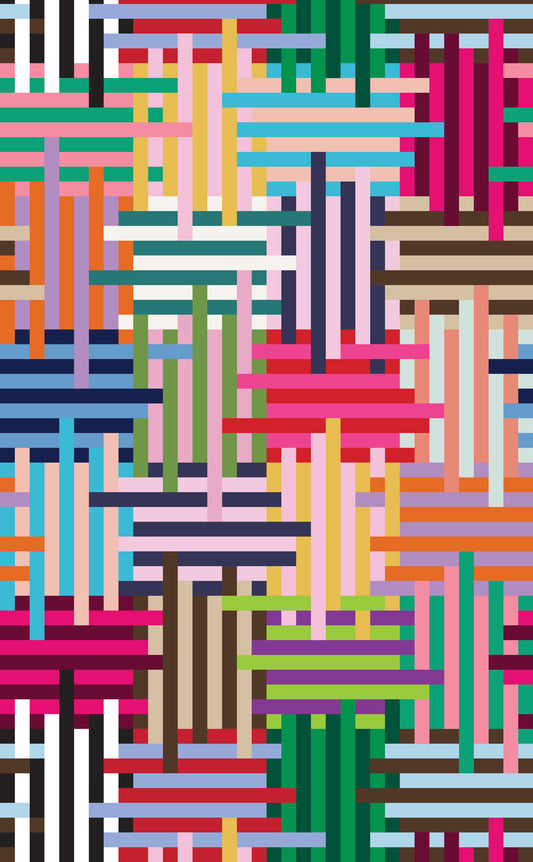 DVF1271 Weave & Teased 1 Inch Duck