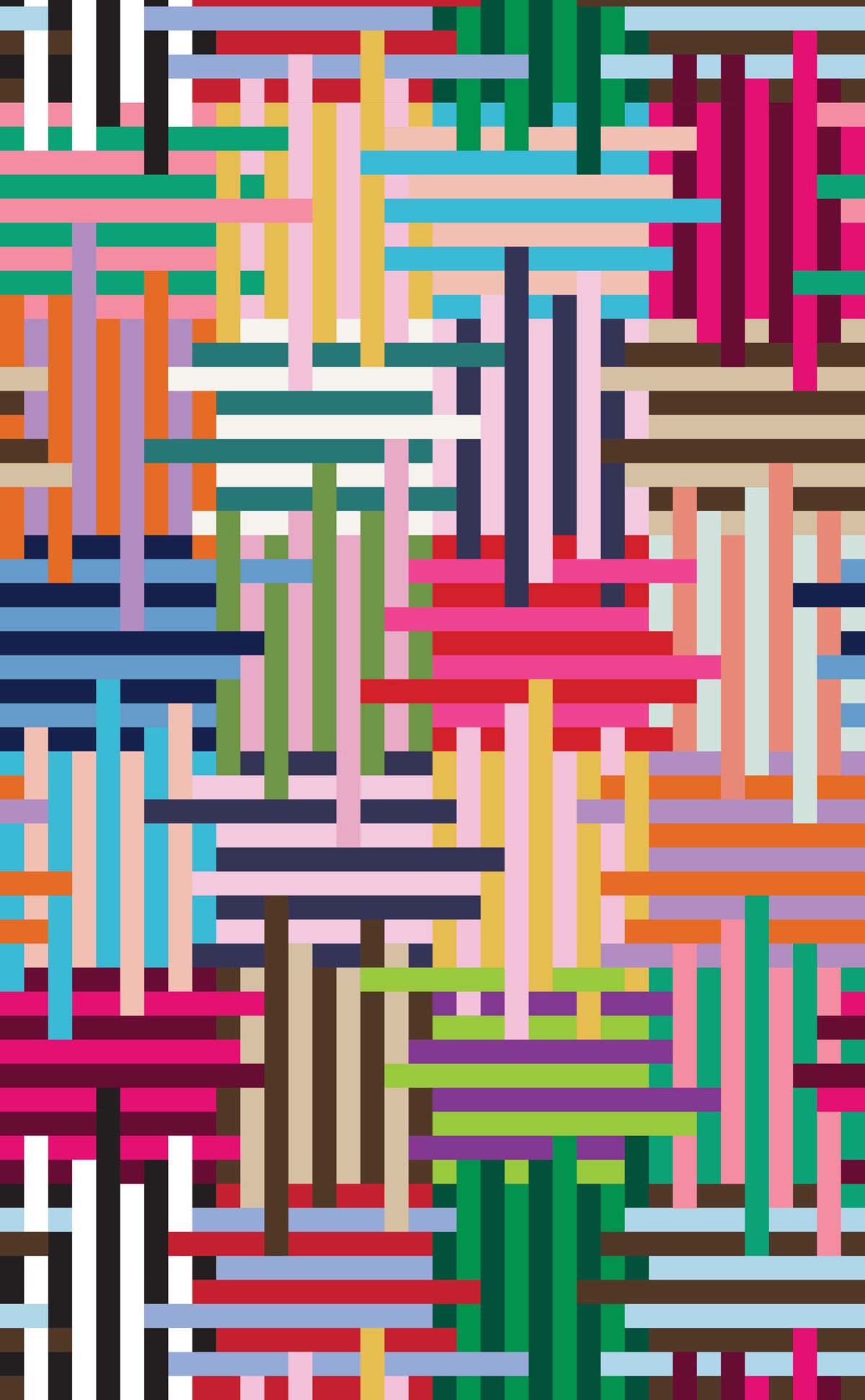 DVF1271 Weave & Teased 1 Inch Duck