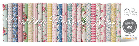 DV7677 Darling Buds of May FQ Bundle 24 pcs