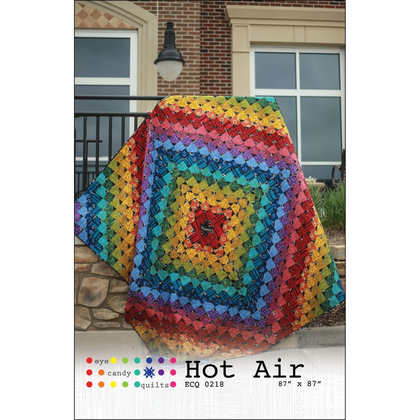 ECQ0218 Hot Air Pattern by Eye Candy Quilts