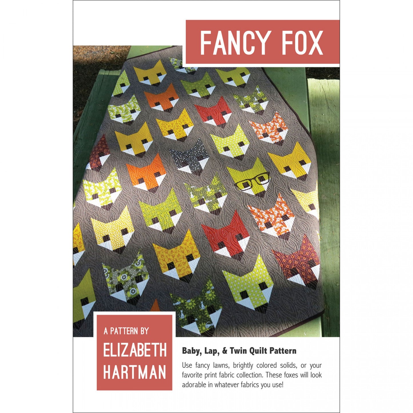 EHP009 Fancy Fox Pattern by Elizabeht Hartman