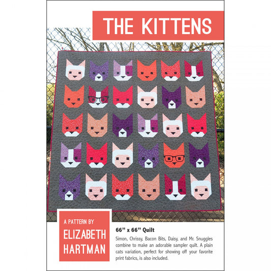 EHP019 The Kittens Pattern by Elizabeht Hartman
